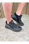 Daily Smoked Black Men's Sneaker Lace-Up Thick Soled Comfortable Lightweight Sports Shoes 2019 - 7