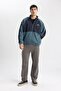 Discovery Channel Oversized Fit Cargo Pocketed Wide Leg Sweatpants 24y801003273
