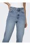 Straight-Cut Jeans Onlriley Hohe Taille Gerade Geschnitten Jeans - 5