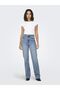 Straight-Cut Jeans Onlriley Hohe Taille Gerade Geschnitten Jeans - 4