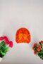 Colorful Patterned Baby Girl Bonnet Set - Set of 3 - 4