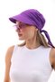 Safari Tie-Up Bandana Visor with Shield