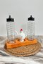 3-Piece Wooden Multipurpose Stand, Bathroom and Kitchen Organizer Stand, Oil Dispenser Stand, Liquid Soap Dispenser Stand - 5
