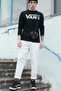 Classic Vans Crew-B Men's Sweat VN0A7Y3UBLK1 - 4