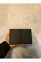 Leather License Case Faux Leather Black Stitched Bekaks - 2