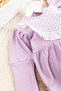 Baby Girl Jumpsuit with Laced Bandanas - 3