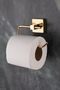 Brass Toilet Paper Holder Wc Paper Holder Stainless - Gold - 2