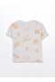 Crew Neck Short Sleeve Printed Baby Boy T-Shirt - 2