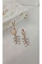 Xuping earrings, zircon embellished earrings, dangle earrings, hoop earrings - 2