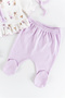 Rabbit Patterned Bow 5 Piece Baby Girl Hospital Outlet Baby Set - 4
