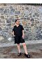 Large Size Linen Shorts and Shirt Set - 6
