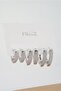 Women's Vip Series Zircon Stone 3 Size 6-Piece Earring Set