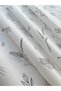Black Floral Pelur Paper / Wrapping Paper - 10 Pieces - 50X70 Cm. Size