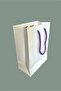 Purple String White Cardboard Bag, 25 Pieces, Gift and Party Bags - 3