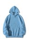 Baby Blue Unisex Oversize Hooded Kangaroo Pocket My Hero Academia Anime Printed Sweatshirt Hoodie - 2