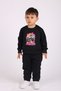 Trendy jeep car print 100% cotton boys' top and bottom seasonal set, ages 5-12 - 3