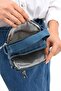 Crossbody Ultra Light Multi-Pocket Unisex Bag Blue (Model: 571-6K) - 4