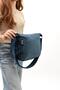 Crossbody Ultra Light Multi-Pocket Shoulder Bag Blue (Model: 571-6D) - 3