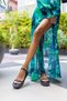 Fairy Women's Black Flat Heeled Single Strap Sandals - 5