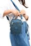Crossbody Ultra Light Multi-Pocket Unisex Bag Blue (Model: 571-6K)