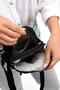 Crossbody Adjustable Shoulder Bag with Phone Compartment (Phone Holder) Black (Model: 571-12-10A) - 4