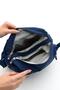 Ultra light women's bag for both back and shoulder in navy blue (model: 571-5b) - 4