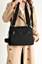 Ultra Light Waterproof Multi-Pocket Shoulder Bag Black (Model: 571-5F) - 2