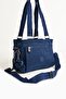 Ultra Light Waterproof Multi-Pocket Shoulder Bag Navy (Model: 571-5F) - 5