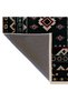 Dark Green Antique Design Series Beige Patterned Vintage Decorative Carpet Antique57 - 2