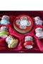 Saray Porcelain Hand Painting 6-Piece Cup Set - 3
