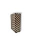 Kraft Packaging Paper Dark Green Bias Striped 40 Gr. 10 Pieces 70X100 cm - 4