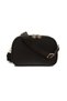 Women's Clover Detailed Crossbody Strap Black Shoulder Bag - 6