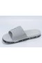 - Non-Slip Sole, Bathroom, Sea, Pool, Beach, Daily, Gray, Unisex Slippers - 2