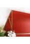 Flower Bouquet Paper - Flower Wrapping Paper - Red - Gold Edged - Matte Opp 58X58 cm - 20 Pieces - 4