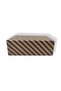 Kraft Packaging Paper Black Bias Striped 40 Gr. 10 Pieces 70X100 cm - 3