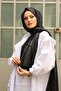 شال أسود الوهم 75x200 سم - 2