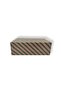Kraft Packaging Paper Dark Green Bias Striped 40 Gr. 10 Pieces 70X100 cm - 3