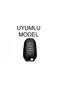 Peugeot Rifter 208 308 508 - Black/Chrome Key Protection Case with Headlight Keys - 2