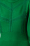 Yeşil Mini Triko Dantelli Elbise TWOAW22EL0011 - 3