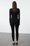 Non-Fading Black High Waist Stretchy Skinny Twoss19Lr0279 - 5