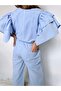 Gülce Girl's Suit-Blue - 4
