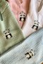 100% Organic Cotton 4 Layer Muslin Hooded Baby/Child Poncho - 4