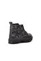 Black Gray Camouflage Children's Boots with Fur Inside and Zipper - 4