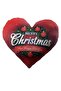New Year Special: Merry Christmas Printed 2 Pieces Heart Pillow - 2