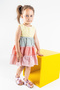 Gingham Patterned Colorful Summer Baby Girl/Kids Dress