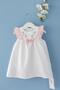 Baby Girl Dress Floral Patterned Bow Baby Dress