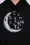 SPACE PRINT DETAILED BOY'S Tracksuit SET WITH HOODED KANGAROO POCKET - 3