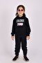 PRINTED HOODED, KANGAROO POCKET, TO GIRL'S Tracksuit SET - 4