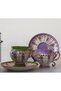 Perviz Porcelain Hand Painting Set of 2 Cups - 2