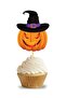 Party Toothpick Halloween Themed 10 Cupcake and Cake Decorations - 2